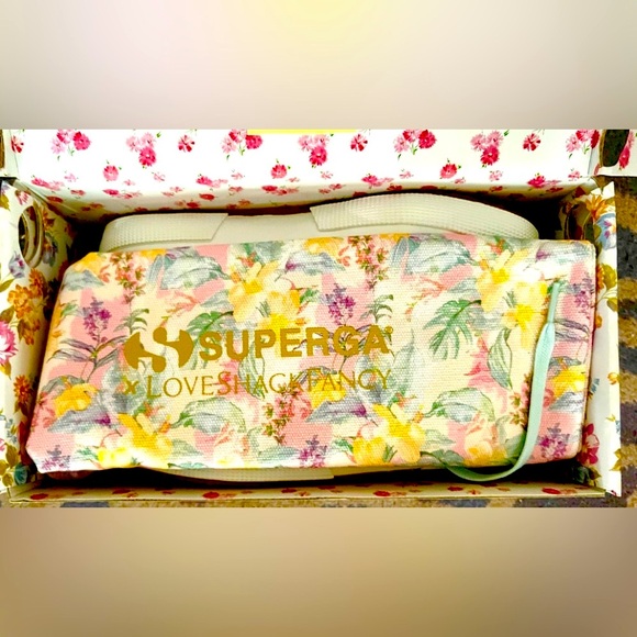 LoveShackFancy New in Box Pink Stars Sneakers Box & Logo Tote Ba… - Picture 9 of 10